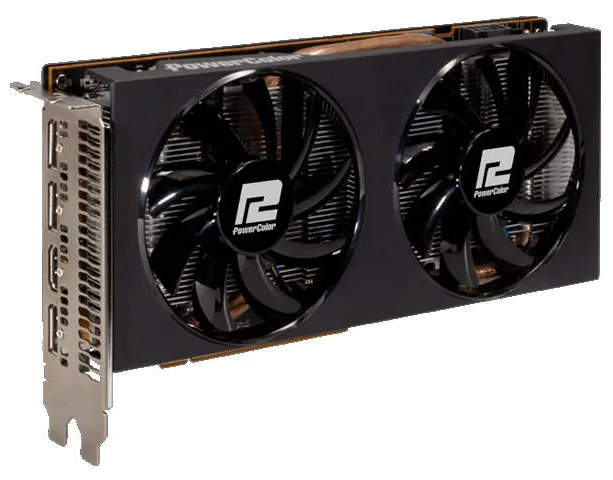 Видеокарта PowerColor Radeon RX 5600XT 6GBD6-3DHV2/OC