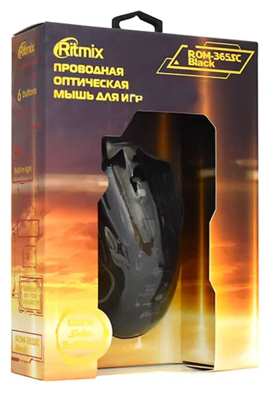 Компьютерная мышь Ritmix ROM-365SC black