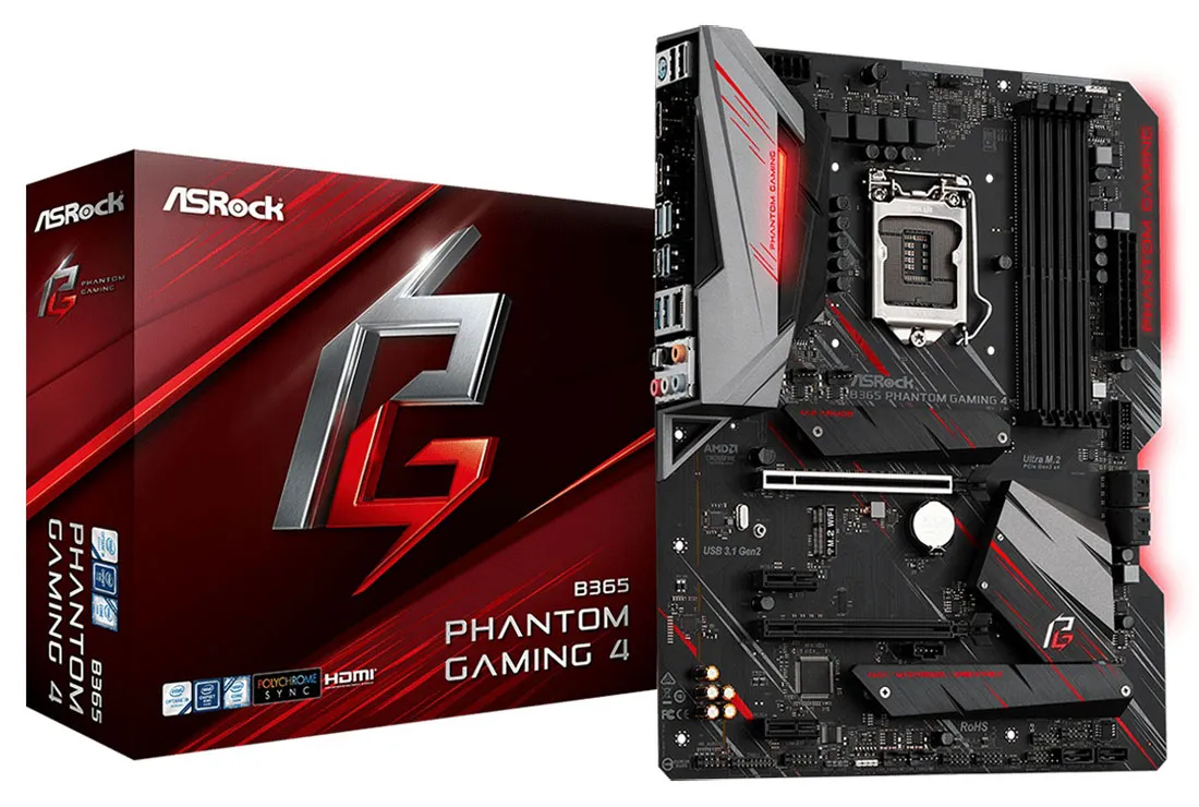 Материнская плата ASRock B365 PHANTOM GAMING 4