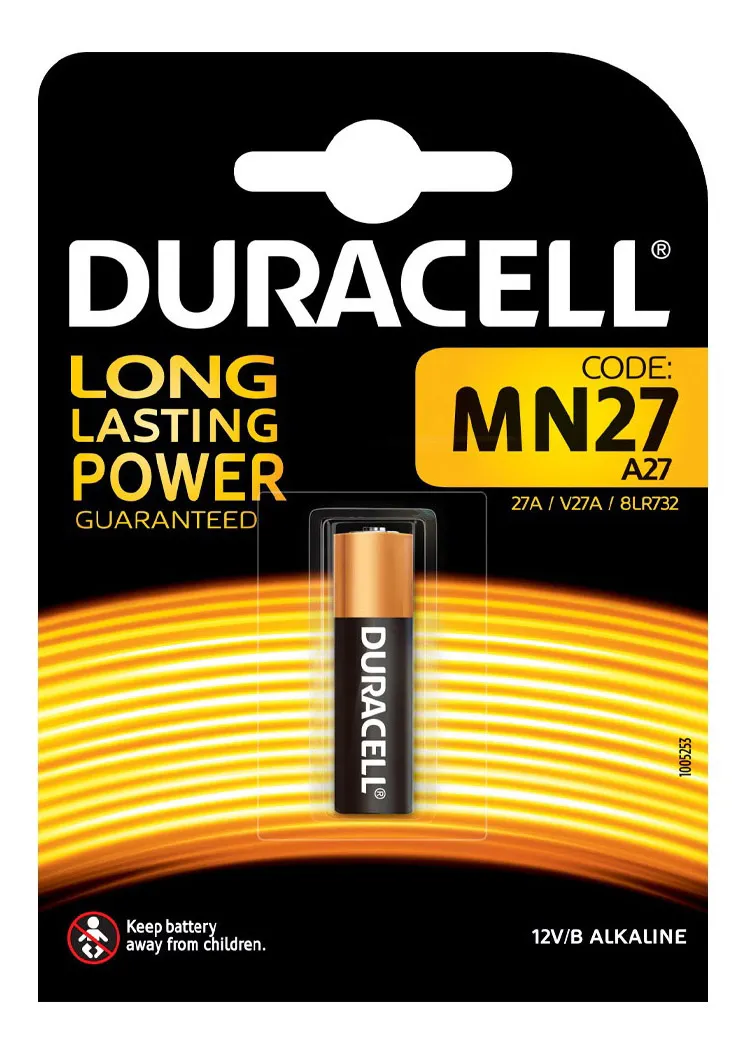 Батарейка Duracell Long Lasting Power  MN27