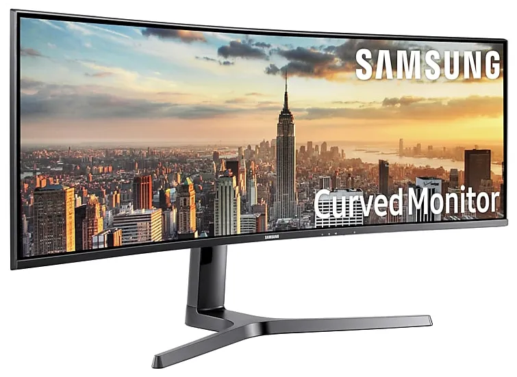 Монитор 43" Samsung LC43J890DKIXCI Curved