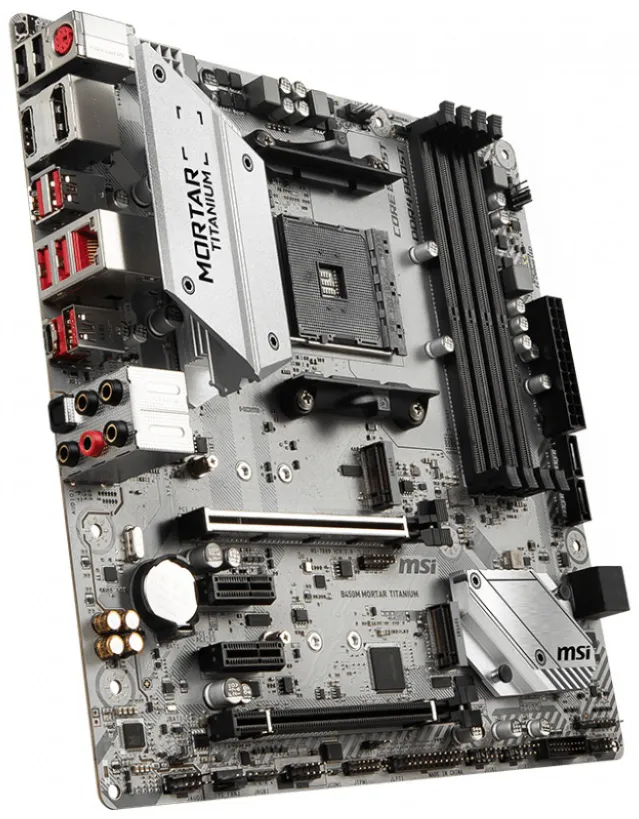 Материнская плата MSI B450M MORTAR TITANIUM