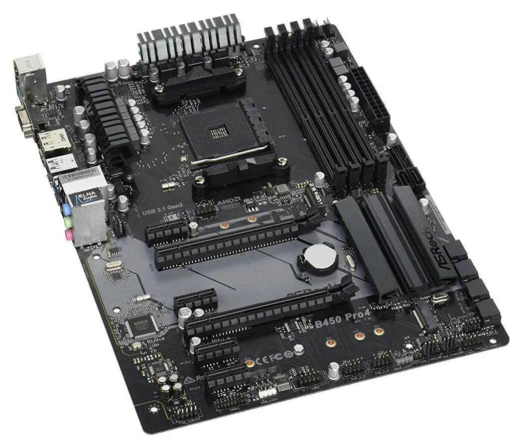 Материнская плата ASRock B450 PRO4 (4717677336252)