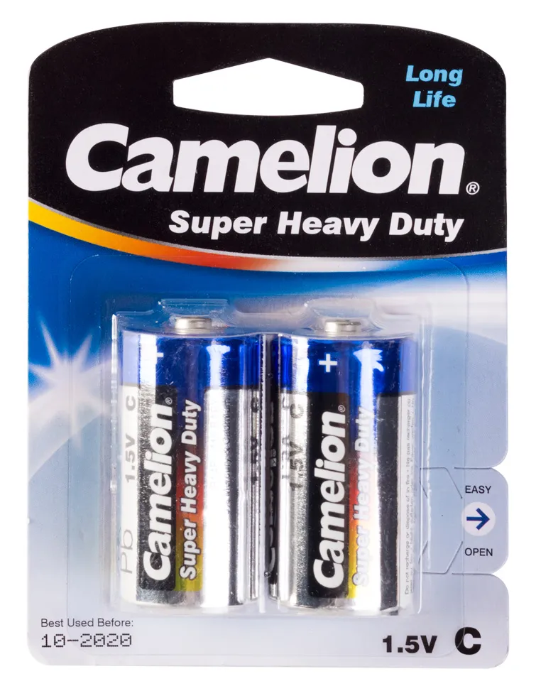 Батарейка CAMELION R14P-BP2B