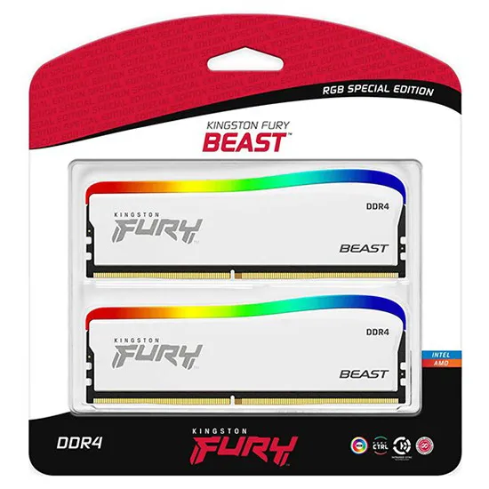 Оперативная память 32 GB kit Kingston Fury Beast RGB KF432C16BWAK2/32