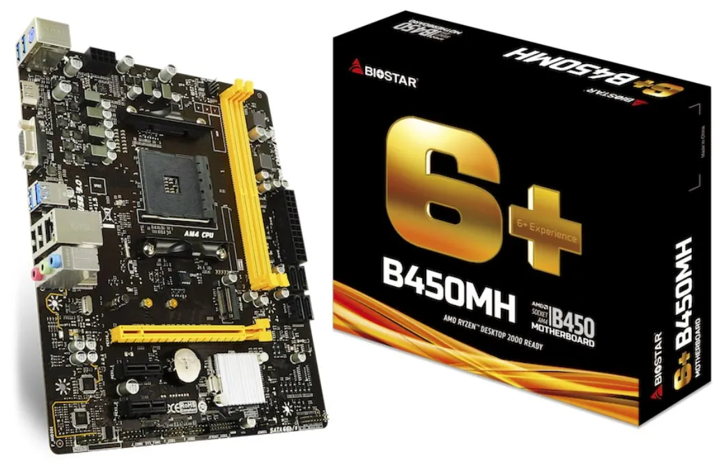 Материнская плата Biostar B450MH