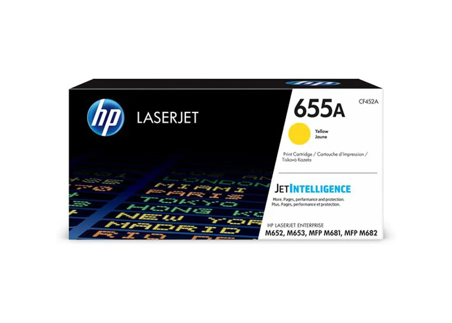 Картридж HP Europe CF452A лазерный желтый