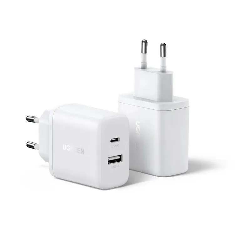 Зарядное устройство Ugreen X227 45310 20W PD Charger USB-C, USB-A