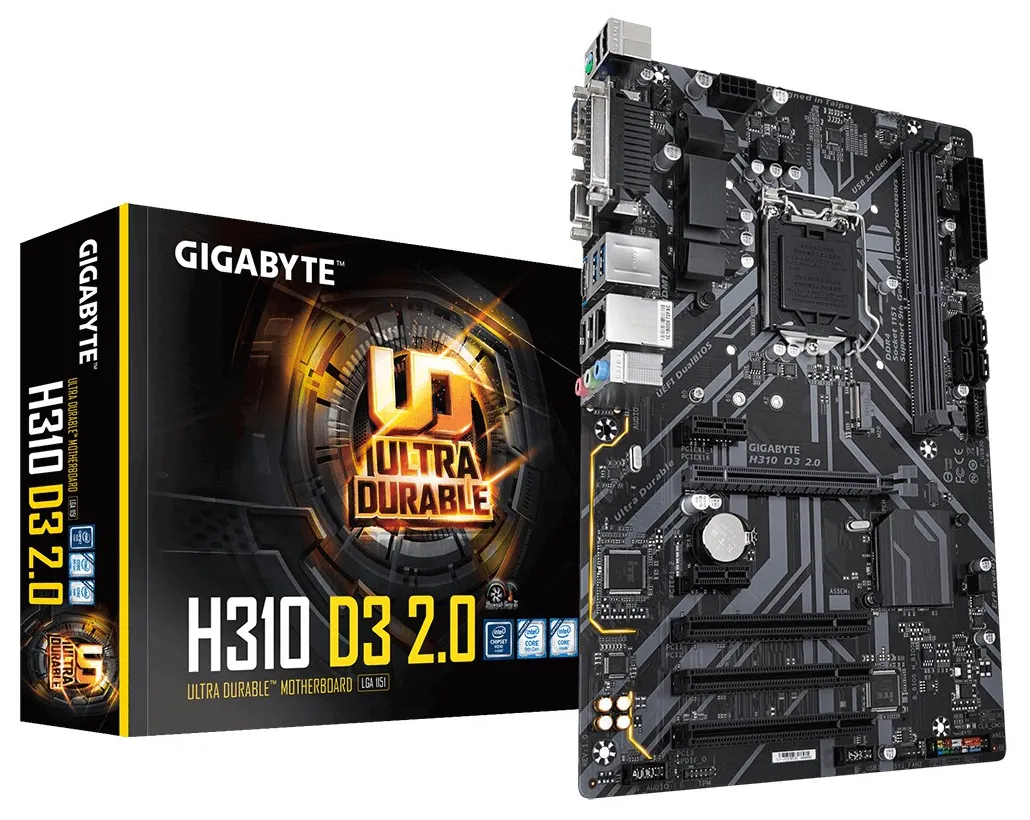 Материнская плата Gigabyte H310 D3 2.0