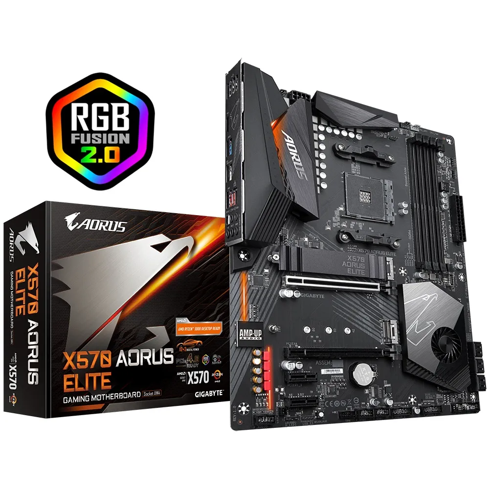 Материнская плата Gigabyte X570 AORUS ELITE