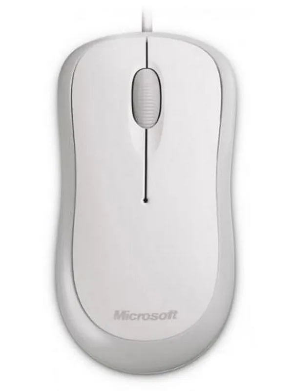 Компьютерная мышь Microsoft Basic 4YH-00008 White