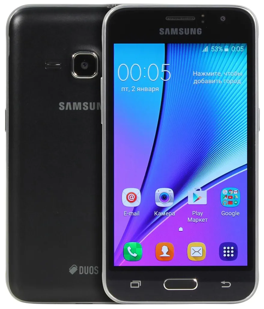 Смартфон Samsung Galaxy J1 Black