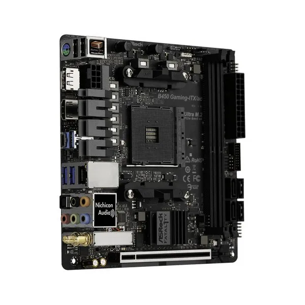 Материнская плата ASRock B450 GAMING-ITX/AC