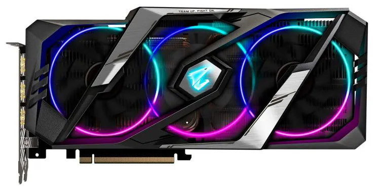 Видеокарта 8 GB Gigabyte RTX 2080 Aorus Super GV-N208SAORUS-8GC