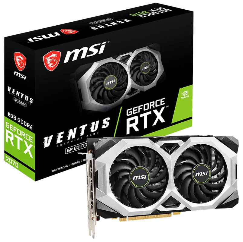 Видеокарта 8Gb MSI GeForce RTX2070 VENTUS GP