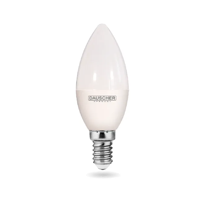 LED Лампа Dauscher C35-8W-E14-4200K, нейтральный (90lm/w)