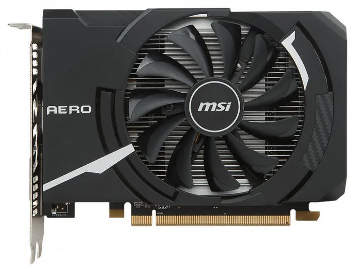 Видеокарта 2 GB MSI RX 550 AERO ITX 2G OC