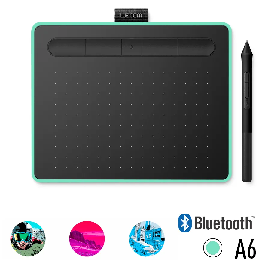 Графический планшет Wacom Intuos Small CTL-4100WLE-N