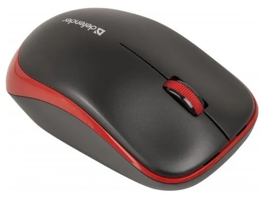 Компьютерная мышь беспроводная Defender Hashiru MS-135 Black + Red