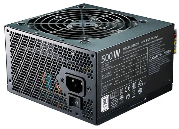 Блок питания CoolerMaster Masterwatt Lite 500 MPX-5001-ACABW-ES
