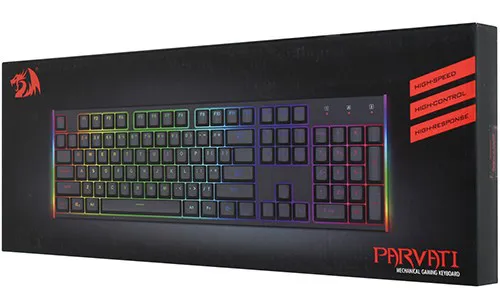 Клавиатура USB Defender Redragon Parvati black