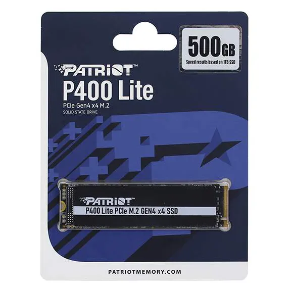 SSD накопитель 500 GB Patriot P400 P400LP500GM28H