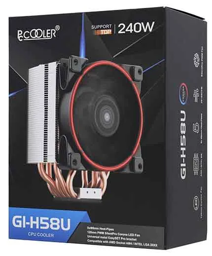 Кулер для CPU PCCooler GI-H58U R