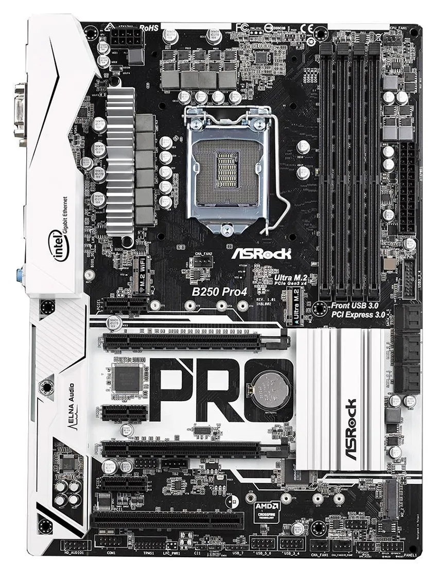 Материнская плата ASRock B250 PRO4