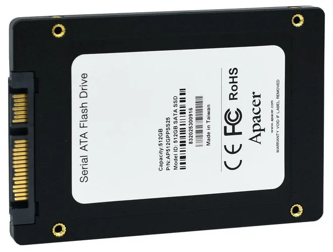 SSD накопитель 512 GB Apacer PPSS25 Pro Series AP512GPPSS25-R