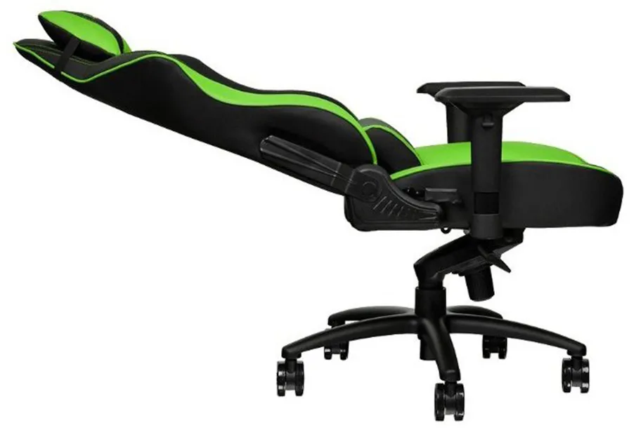 Игровое компьютерное кресло Thermaltake GTC 500 Black & Green (GC-GTC-BGLFDL-01)