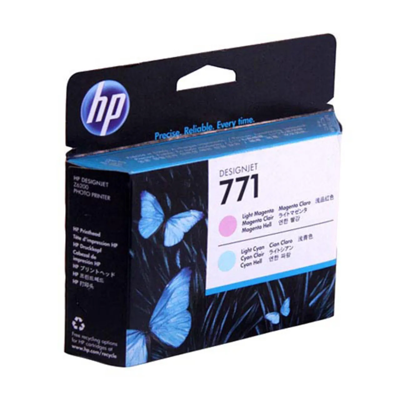 Печатающая головка HP CE019A Light Magenta and Light Cyan №771
