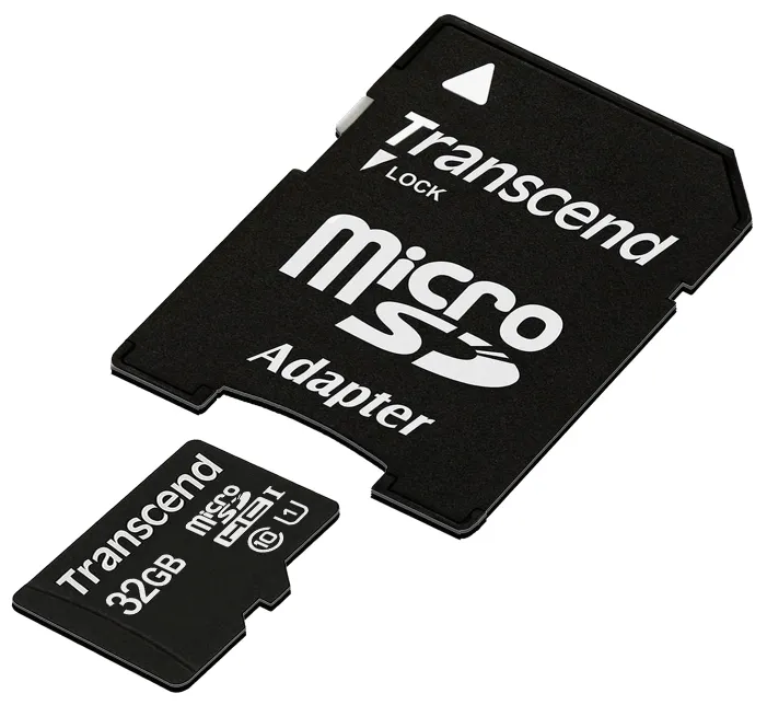 Карта памяти MicroSD Transcend 32Gb TS32GUSDU1