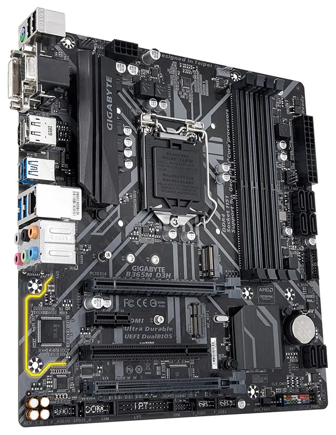 Материнская плата Gigabyte B365M D3H