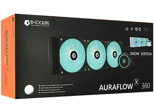 Водяное охлаждение ID-Cooling Auraflow X 360 Snow