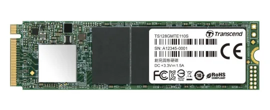 SSD накопитель 128GB Transcend TS128GMTE110S M2