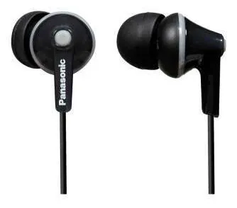 Наушники-вкладыши Panasonic RP-HJE125E-K чёрный