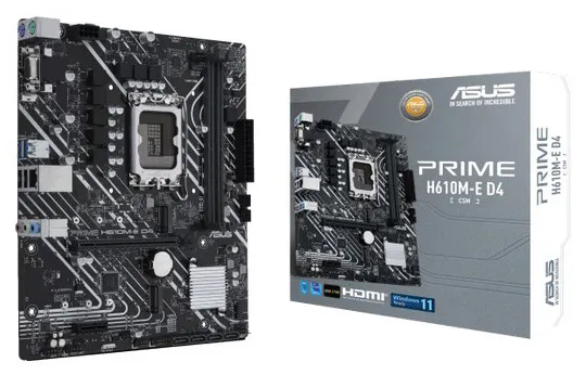 Материнская плата ASUS PRIME H610M-E D4-CSM