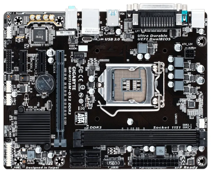 Сист. плата GigaByte H110M-DS2