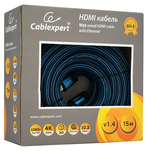 Кабель HDMI Cablexpert CC-G-HDMI01-15M