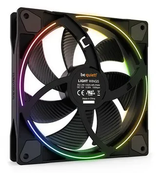 Кулер для корпуса Bequiet! Light Wings 140mm PWM ARGB BL074
