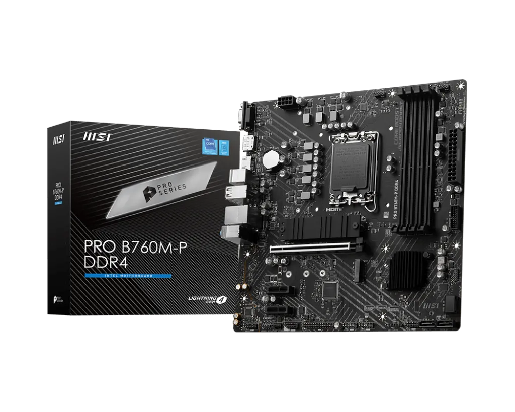 Материнская плата MSI PRO B760M-P D4