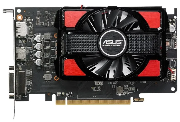 Видеокарта Asus RX550-2G RADEON RX 550 2Gb