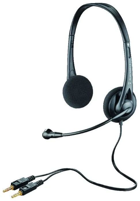 Наушники-гарнитура Plantronics AUDIO 322 Чёрный