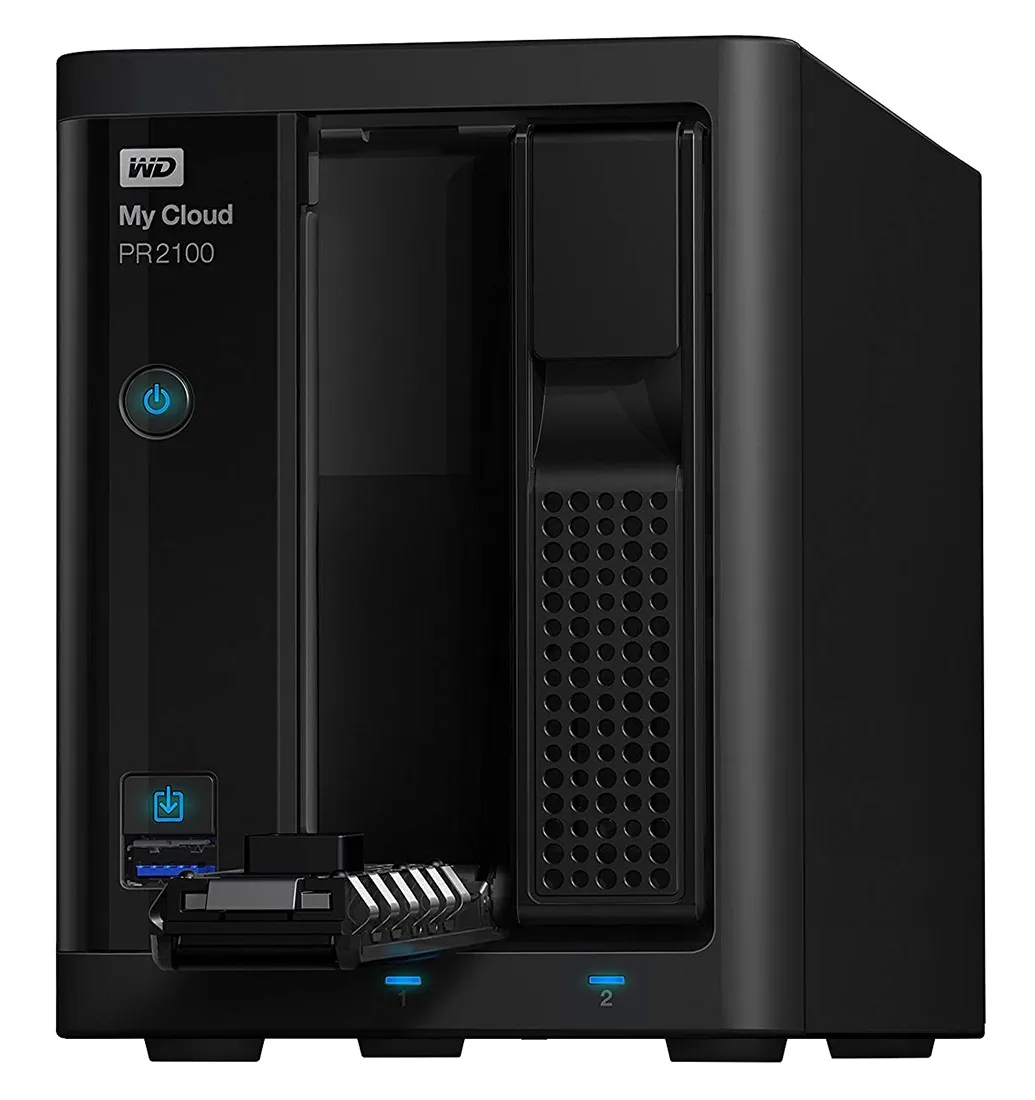Сетевой накопитель NAS WD My Cloud PR2100 WDBVND0000NBK