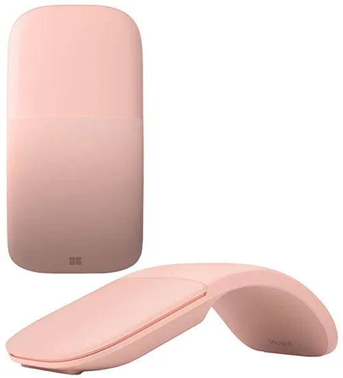 Мышь беспроводная Microsoft ARC ELG-00039 pink