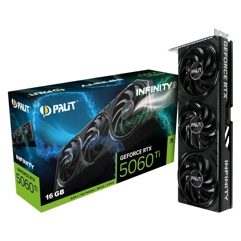 Видеокарта 16GB PALIT RTX5060Ti INFINITY 3 NE7506T019T1-GB2061S