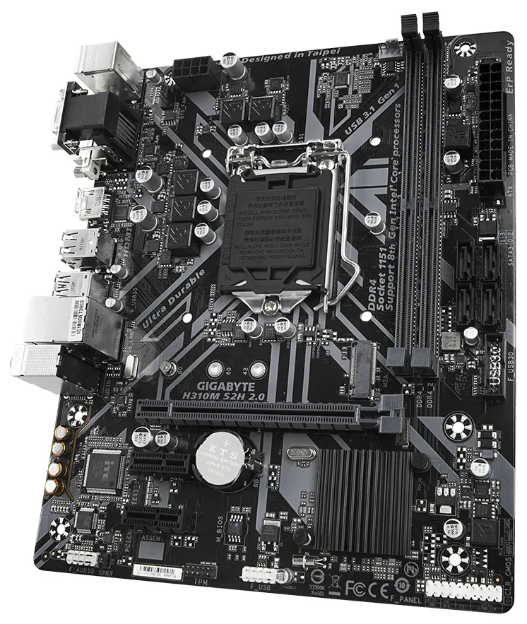 Материнская плата Gigabyte H310M S2H 2.0
