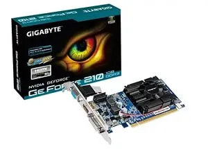 Видеокарта 1GB GF 210 GV-N210D3 -1GI 6.1