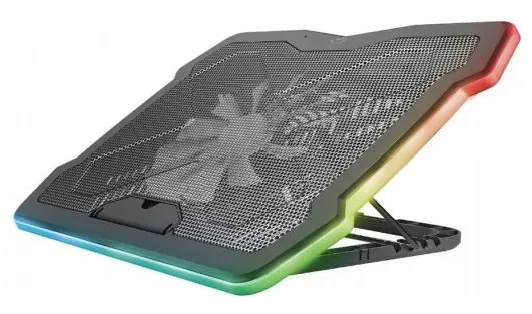 Подставка для ноутбука Trust GXT 1126 AURA черный