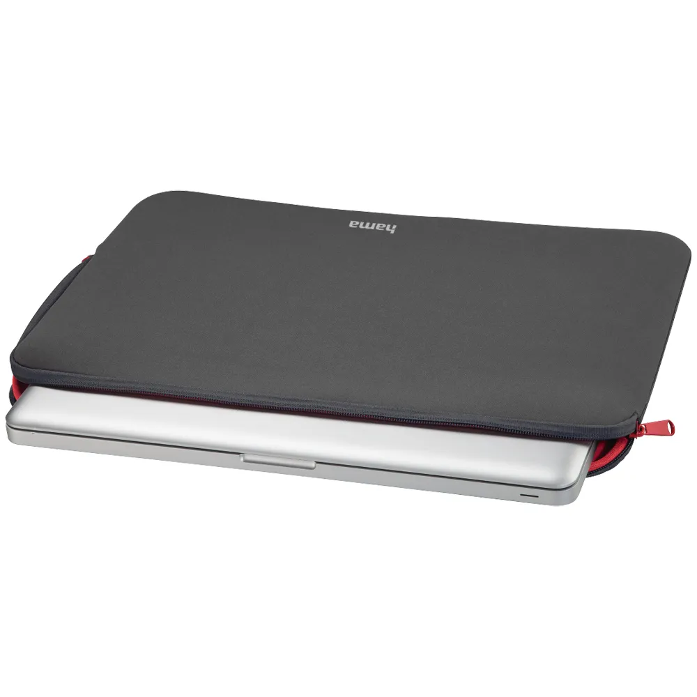 Чехол для ноутбука Hama Neoprene, 00216510, up to 15.6", Grey